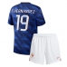 Frankrike Theo Hernandez #19 Hjemmedraktsett Barn VM 2026 Kortermet (+ Korte bukser)